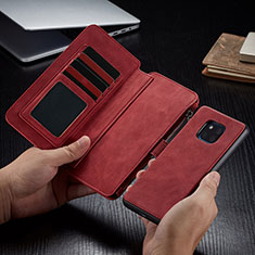 Coque Portefeuille Livre Cuir Etui Clapet T02 pour Huawei Mate 20 Pro Rouge