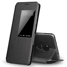 Coque Portefeuille Livre Cuir Etui Clapet T02 pour Huawei Mate 20 X 5G Noir
