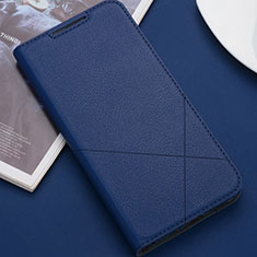 Coque Portefeuille Livre Cuir Etui Clapet T02 pour Huawei Nova 5 Bleu
