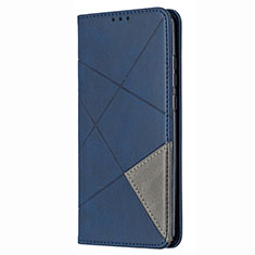 Coque Portefeuille Livre Cuir Etui Clapet T02 pour Huawei Nova Lite 3 Plus Bleu