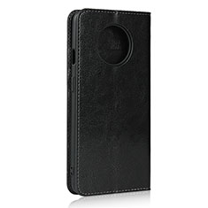 Coque Portefeuille Livre Cuir Etui Clapet T02 pour OnePlus 7T Noir