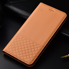 Coque Portefeuille Livre Cuir Etui Clapet T02 pour OnePlus 7T Pro Orange