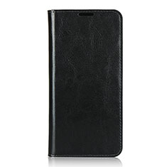 Coque Portefeuille Livre Cuir Etui Clapet T02 pour Oppo A91 Noir