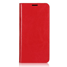 Coque Portefeuille Livre Cuir Etui Clapet T02 pour Oppo Find X2 Lite Rouge