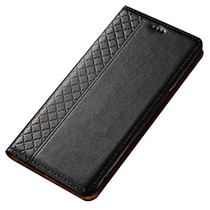 Coque Portefeuille Livre Cuir Etui Clapet T02 pour Samsung Galaxy A90 4G Noir