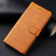 Coque Portefeuille Livre Cuir Etui Clapet T02 pour Samsung Galaxy S20 Plus 5G Orange