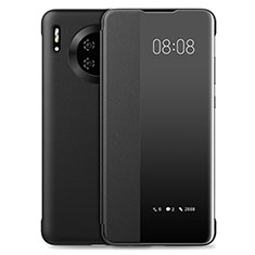 Coque Portefeuille Livre Cuir Etui Clapet T03 pour Huawei Mate 30 5G Noir