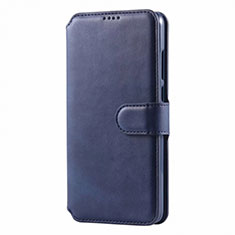 Coque Portefeuille Livre Cuir Etui Clapet T03 pour Huawei P30 Lite New Edition Bleu