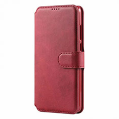 Coque Portefeuille Livre Cuir Etui Clapet T03 pour Huawei P30 Lite XL Rouge
