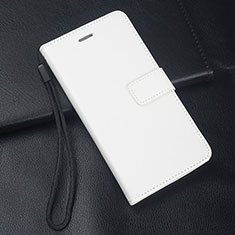 Coque Portefeuille Livre Cuir Etui Clapet T03 pour Oppo RX17 Pro Blanc