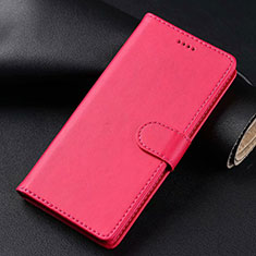 Coque Portefeuille Livre Cuir Etui Clapet T03 pour Samsung Galaxy S20 Ultra 5G Rose Rouge
