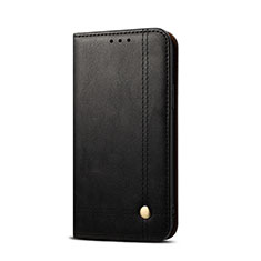 Coque Portefeuille Livre Cuir Etui Clapet T03 pour Xiaomi Redmi 9AT Noir