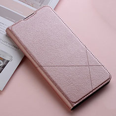 Coque Portefeuille Livre Cuir Etui Clapet T03 pour Xiaomi Redmi Note 8 Or Rose