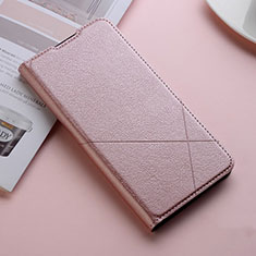 Coque Portefeuille Livre Cuir Etui Clapet T03 pour Xiaomi Redmi Note 8 Pro Or Rose