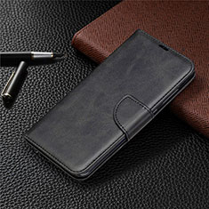 Coque Portefeuille Livre Cuir Etui Clapet T03 pour Xiaomi Redmi Note 9 Noir