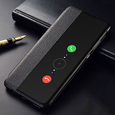 Coque Portefeuille Livre Cuir Etui Clapet T04 pour Huawei Mate 30 5G Noir