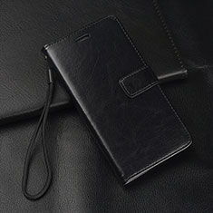 Coque Portefeuille Livre Cuir Etui Clapet T04 pour Oppo R15X Noir