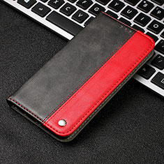 Coque Portefeuille Livre Cuir Etui Clapet T04 pour Samsung Galaxy A90 5G Rouge