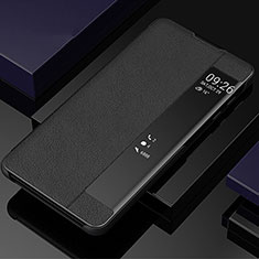 Coque Portefeuille Livre Cuir Etui Clapet T04 pour Samsung Galaxy Note 10 Plus Noir