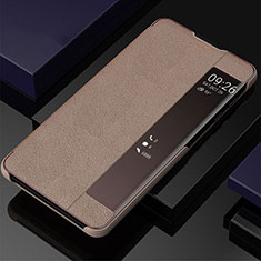 Coque Portefeuille Livre Cuir Etui Clapet T04 pour Samsung Galaxy Note 10 Plus Or Rose