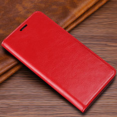 Coque Portefeuille Livre Cuir Etui Clapet T04 pour Samsung Galaxy S20 Ultra 5G Rouge