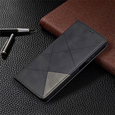 Coque Portefeuille Livre Cuir Etui Clapet T04 pour Xiaomi Mi 10i 5G Noir