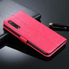 Coque Portefeuille Livre Cuir Etui Clapet T04 pour Xiaomi Mi A3 Rouge