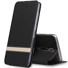 Coque Portefeuille Livre Cuir Etui Clapet T04 pour Xiaomi Redmi K20 Pro Noir