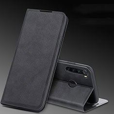 Coque Portefeuille Livre Cuir Etui Clapet T04 pour Xiaomi Redmi Note 8T Noir