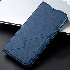Coque Portefeuille Livre Cuir Etui Clapet T05 pour Huawei Honor 20E Bleu