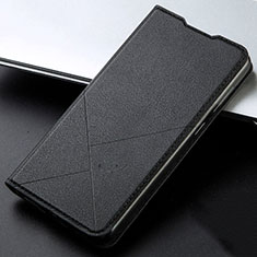 Coque Portefeuille Livre Cuir Etui Clapet T05 pour Huawei Honor 20E Noir