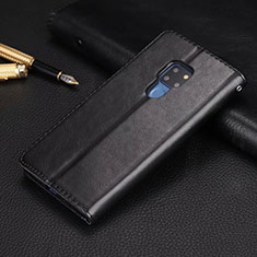 Coque Portefeuille Livre Cuir Etui Clapet T05 pour Huawei Mate 20 X 5G Noir