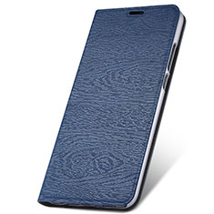 Coque Portefeuille Livre Cuir Etui Clapet T05 pour Huawei P30 Lite Bleu