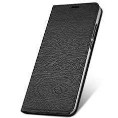 Coque Portefeuille Livre Cuir Etui Clapet T05 pour Huawei P30 Lite XL Noir