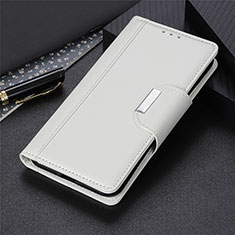 Coque Portefeuille Livre Cuir Etui Clapet T05 pour Oppo Find X2 Pro Blanc