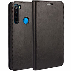 Coque Portefeuille Livre Cuir Etui Clapet T05 pour Xiaomi Redmi Note 8 Noir