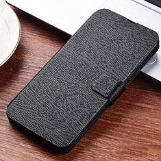 Coque Portefeuille Livre Cuir Etui Clapet T06 pour Huawei P30 Lite New Edition Noir