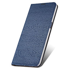 Coque Portefeuille Livre Cuir Etui Clapet T06 pour Oppo R17 Pro Bleu