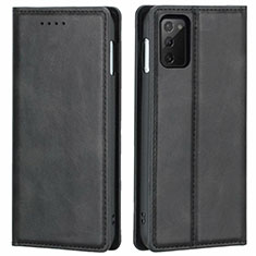 Coque Portefeuille Livre Cuir Etui Clapet T06 pour Samsung Galaxy Note 20 5G Noir