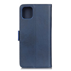 Coque Portefeuille Livre Cuir Etui Clapet T06 pour Xiaomi Mi 11 5G Bleu