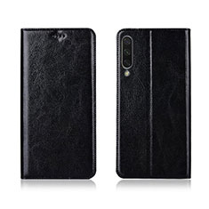 Coque Portefeuille Livre Cuir Etui Clapet T06 pour Xiaomi Mi A3 Noir
