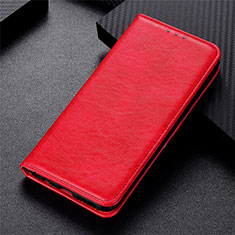 Coque Portefeuille Livre Cuir Etui Clapet T07 pour Oppo Find X2 Lite Rouge