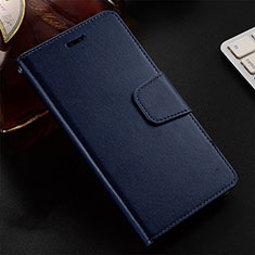 Coque Portefeuille Livre Cuir Etui Clapet T07 pour Oppo R15X Bleu