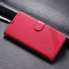 Coque Portefeuille Livre Cuir Etui Clapet T07 pour Xiaomi Mi 9T Rouge