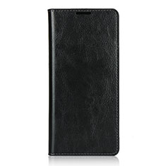 Coque Portefeuille Livre Cuir Etui Clapet T08 pour OnePlus 8 Pro Noir