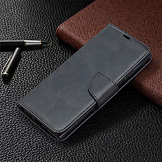 Coque Portefeuille Livre Cuir Etui Clapet T08 pour Samsung Galaxy Note 20 Ultra 5G Noir
