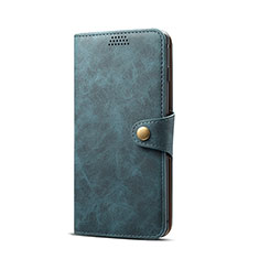 Coque Portefeuille Livre Cuir Etui Clapet T08 pour Samsung Galaxy S10e Bleu