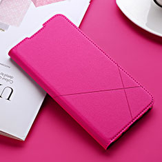 Coque Portefeuille Livre Cuir Etui Clapet T08 pour Xiaomi Mi 9T Rose Rouge
