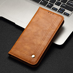 Coque Portefeuille Livre Cuir Etui Clapet T08 pour Xiaomi Mi A3 Orange