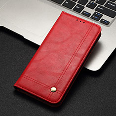Coque Portefeuille Livre Cuir Etui Clapet T08 pour Xiaomi Mi A3 Rouge